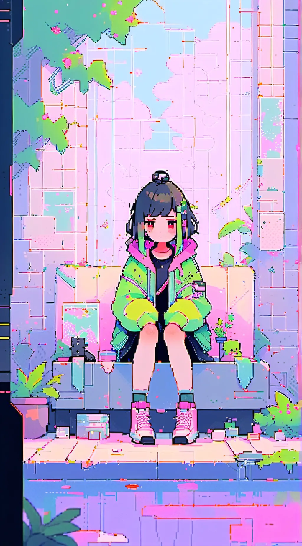 ai character: Sarah background