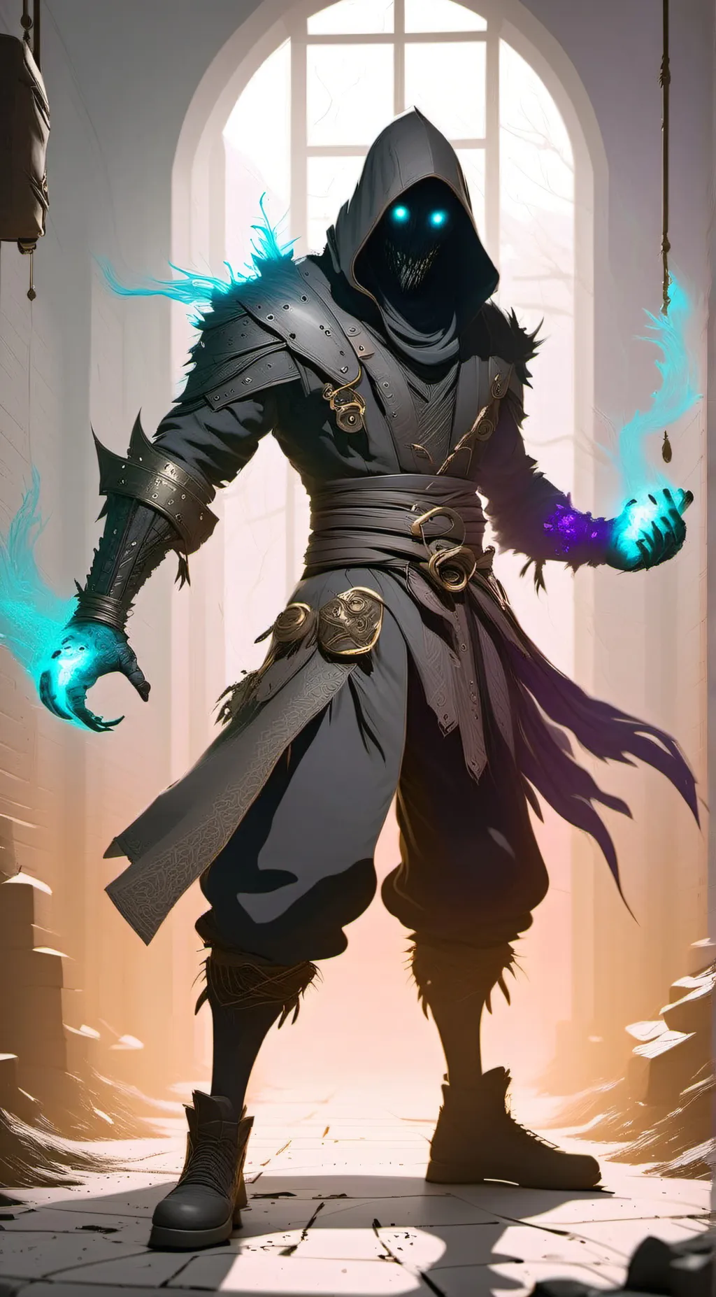 ai character: SH4D0W background