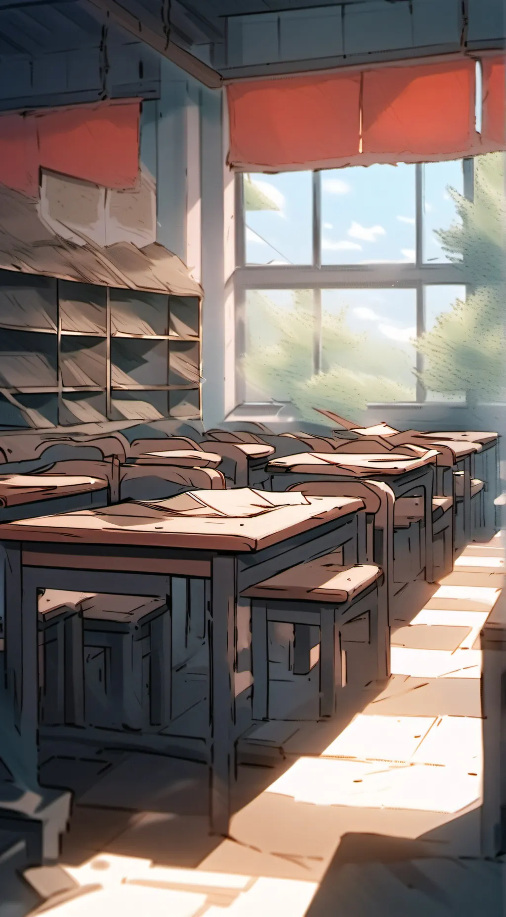 ai character: Sekolah AAC (7C)  background