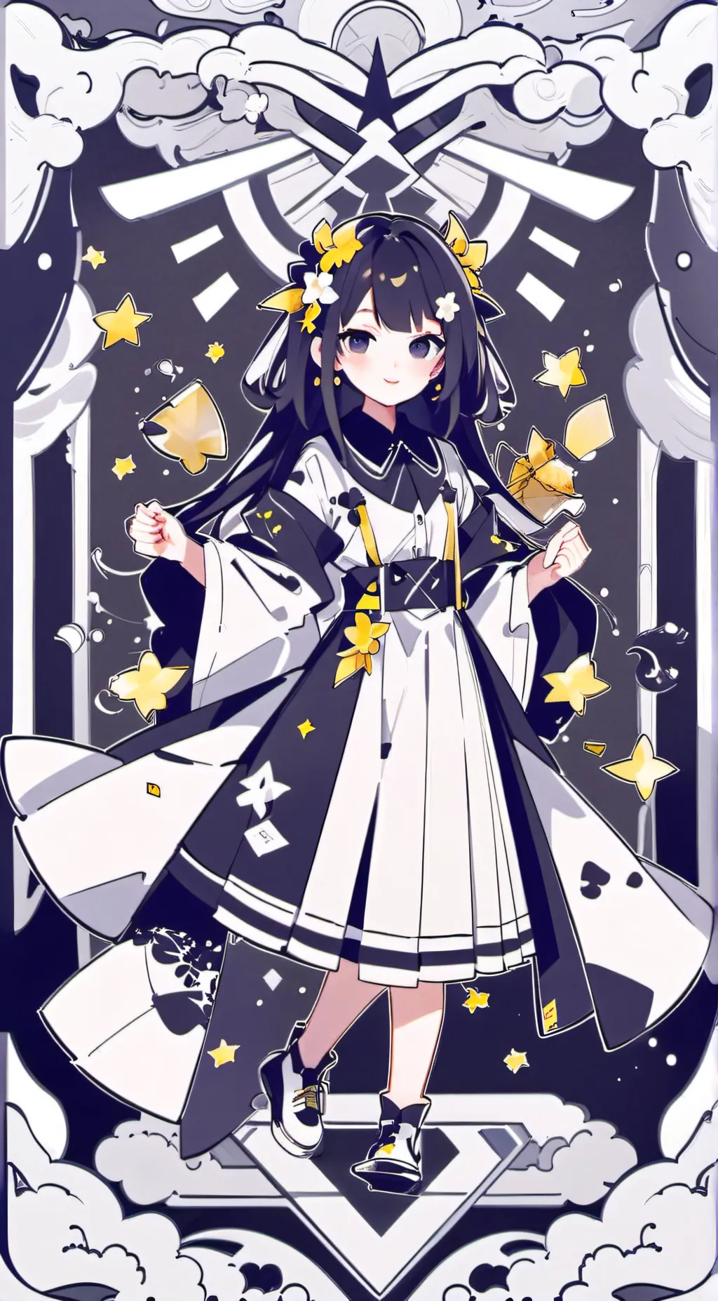 ai character: Fandoms React! background