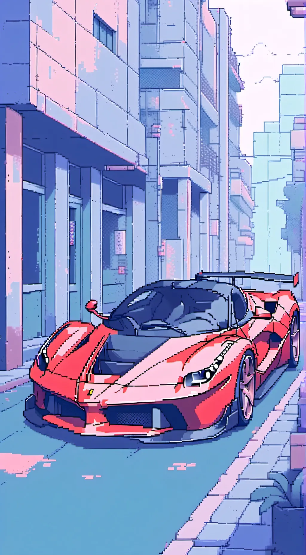 ai character: laferrari background