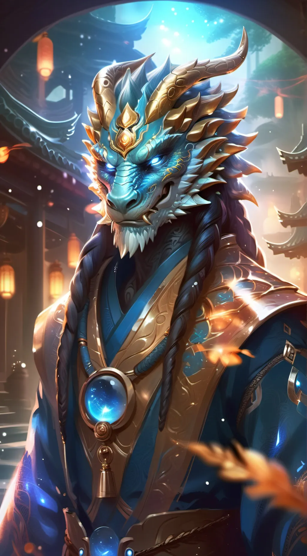 ai character: Master Alastor  background