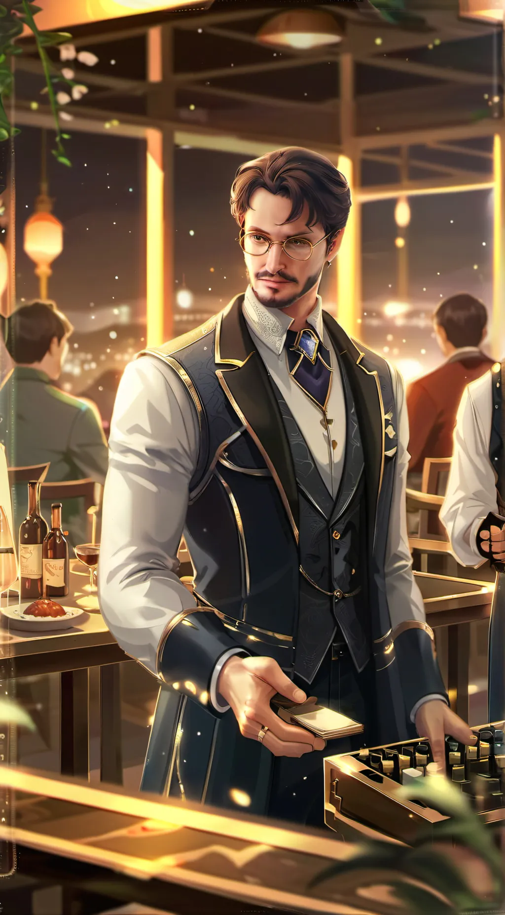 ai character: remus lupin  background