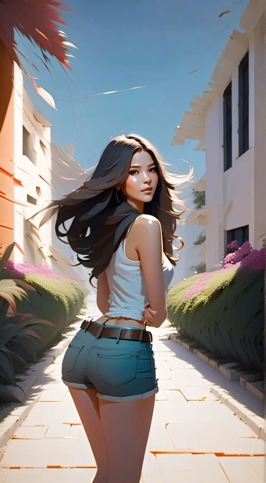 ai character: 𝐋𝐀𝐑𝐀 background