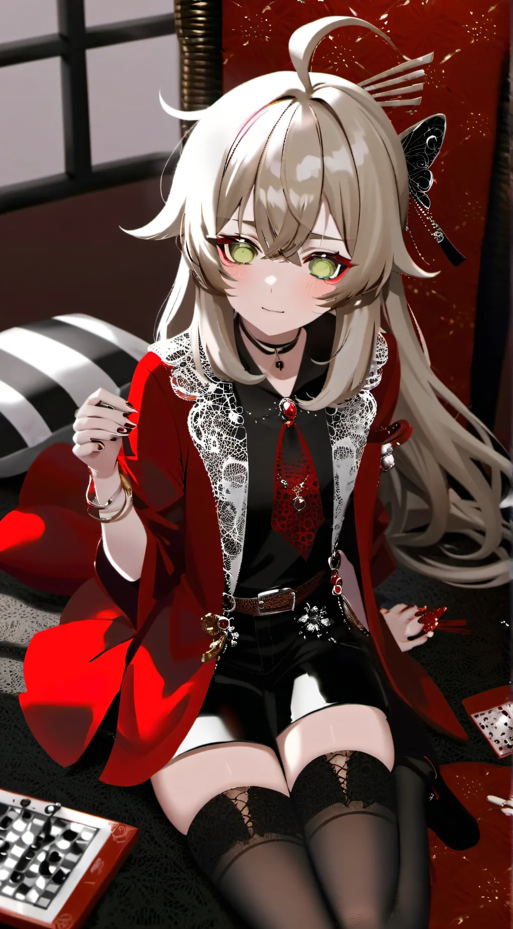 ai character: Luna background