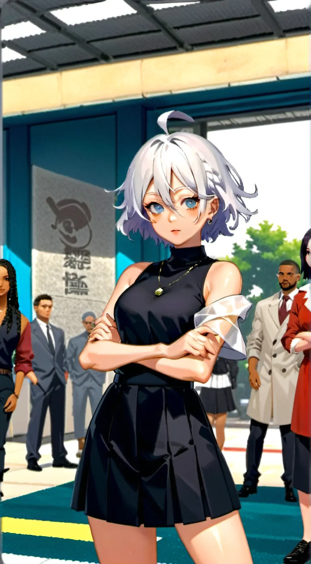 ai character: kawaragi senju background