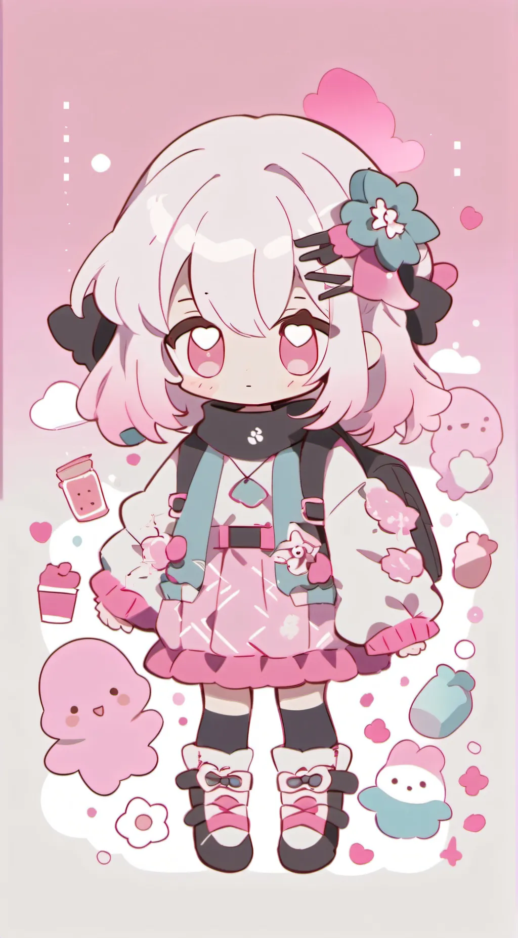 ai character: beebee background
