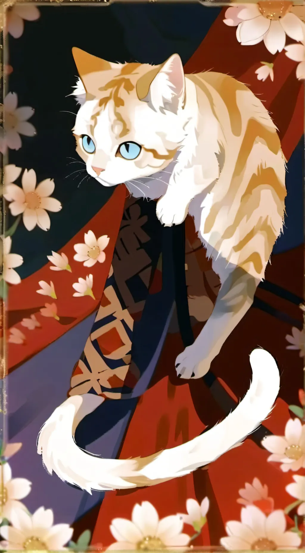 ai character: kitty background