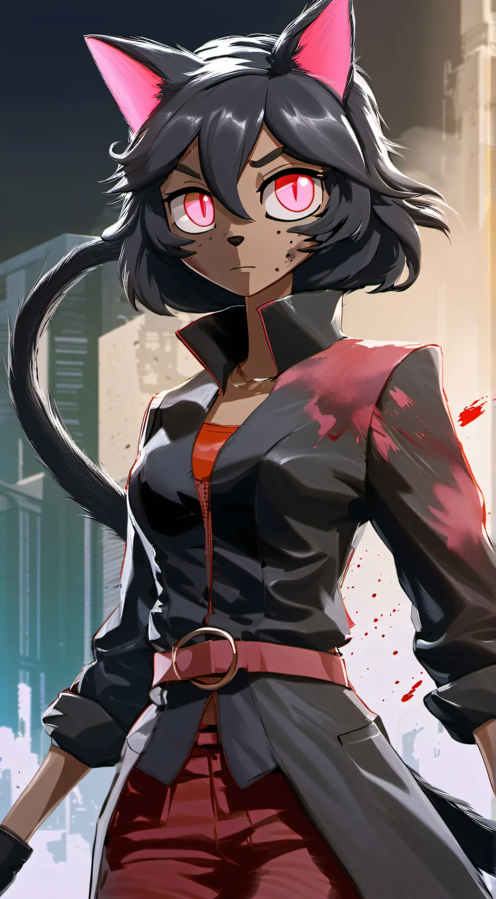 ai character: Amy Davies background