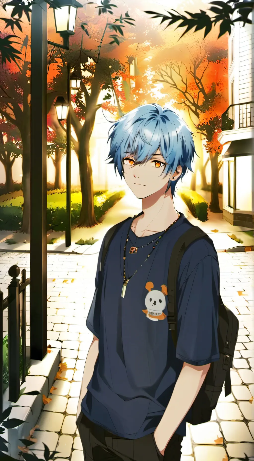 ai character: Oliver background