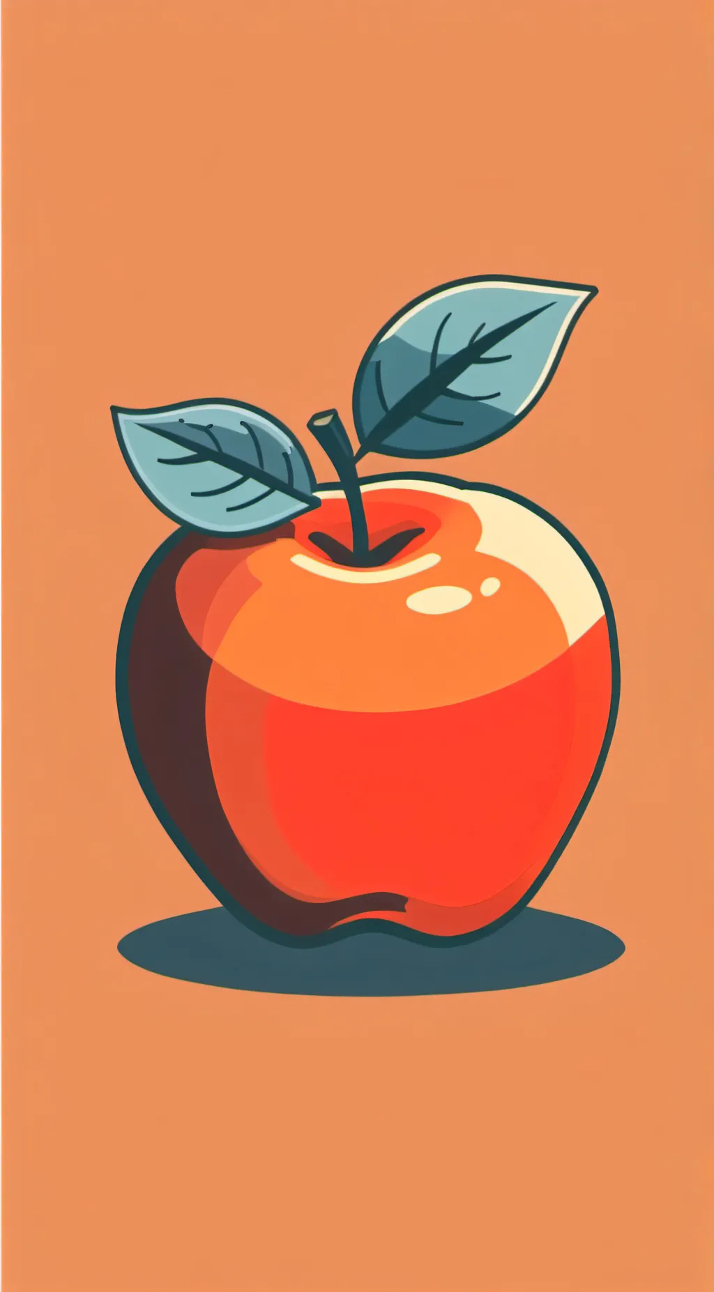 ai character: Rizz apple background