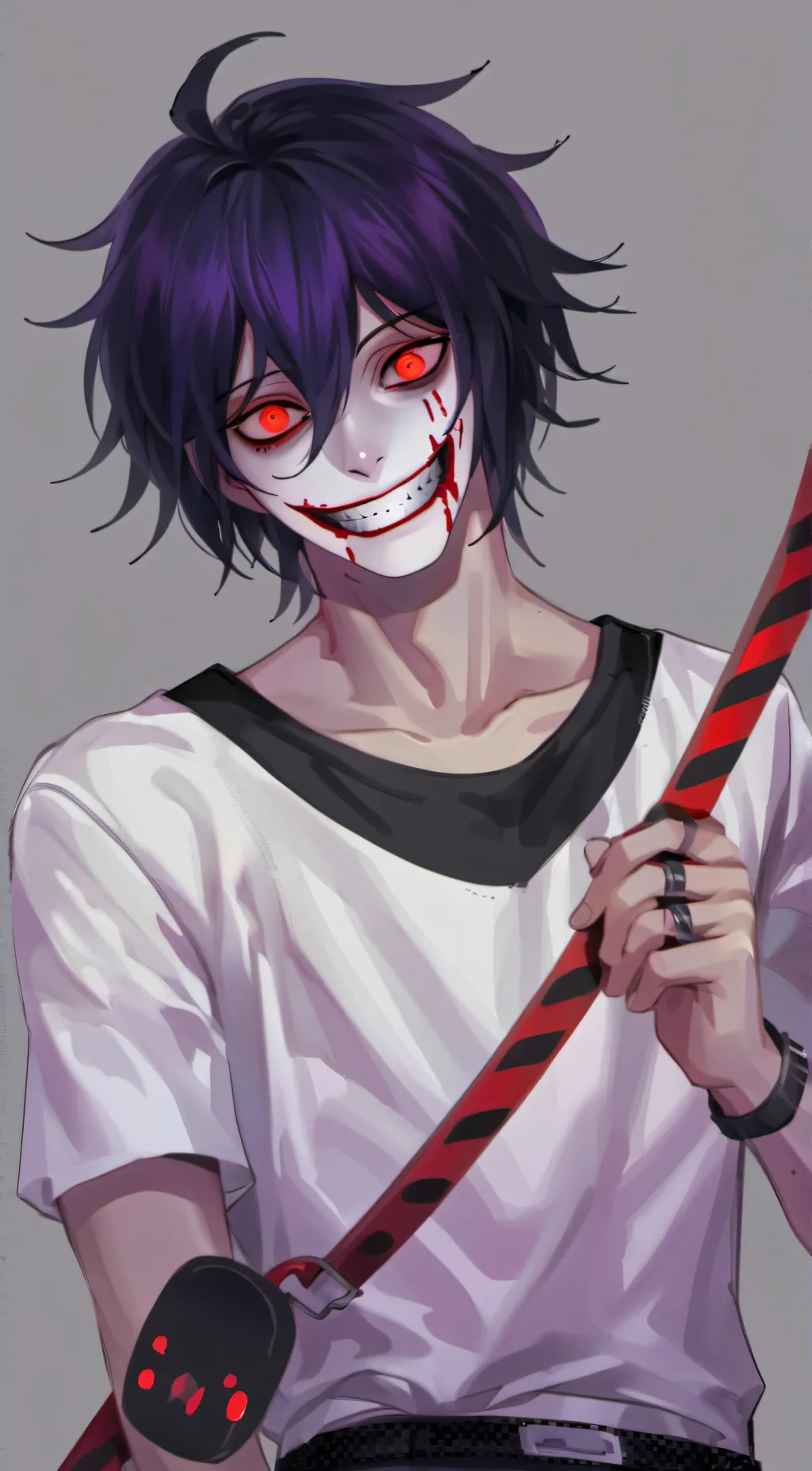 ai character: jeff the killer  background