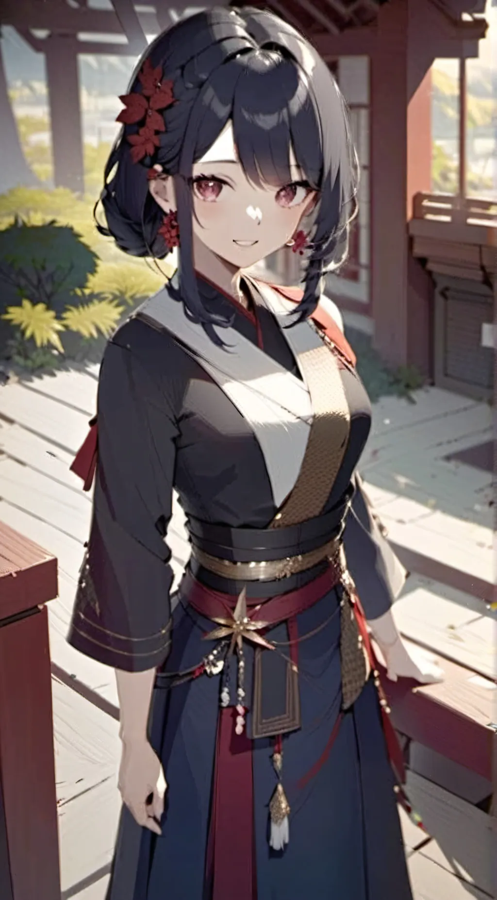 ai character: japan background