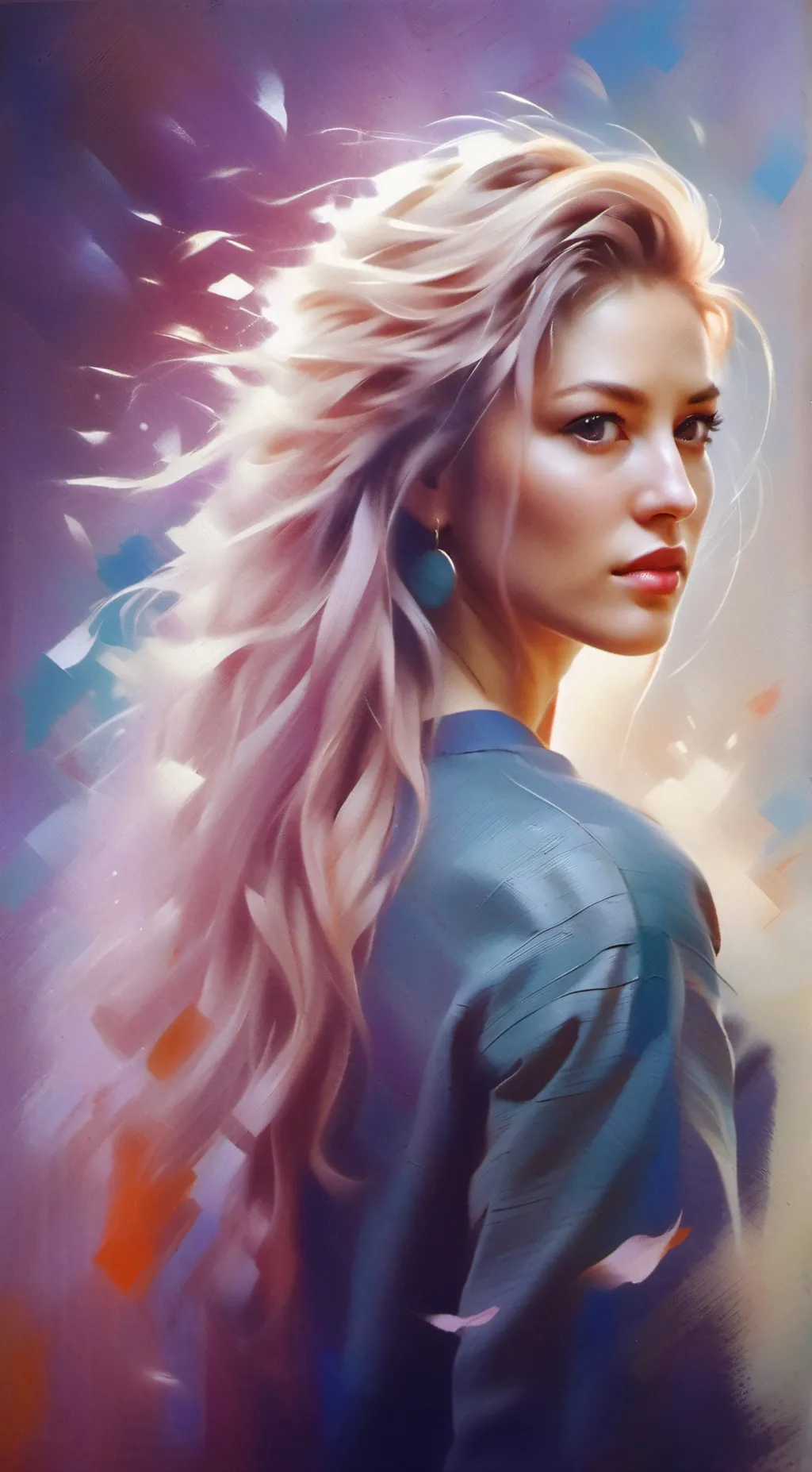 ai character: love background