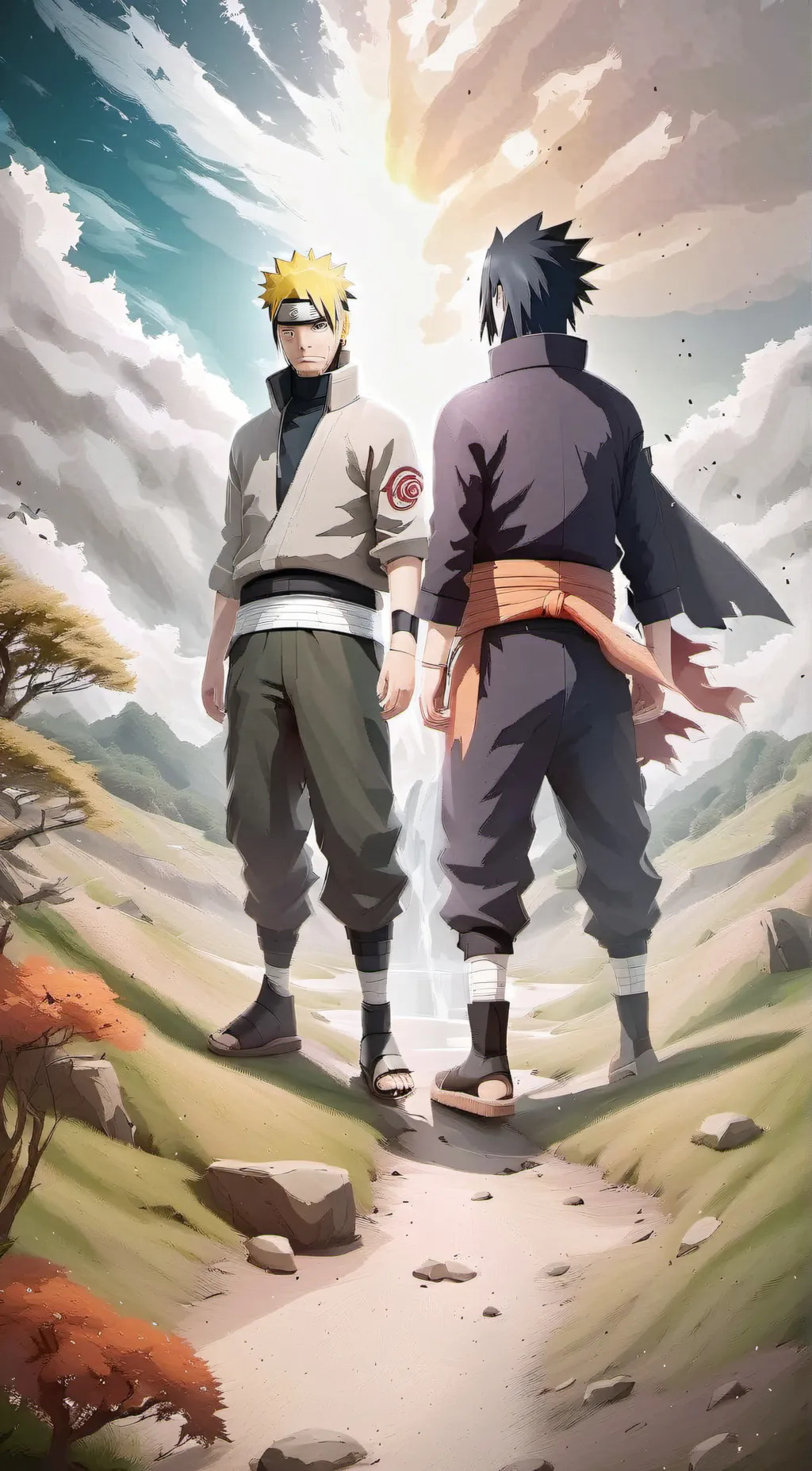 Talkie AI - Chat with Naruto vs Sasuke