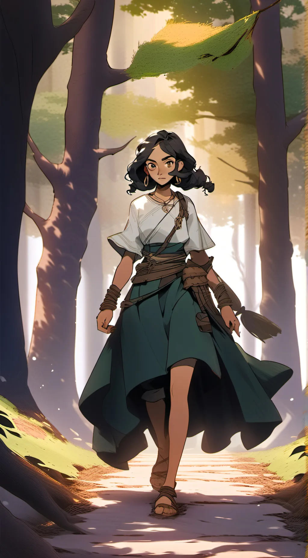 ai character: hearty background