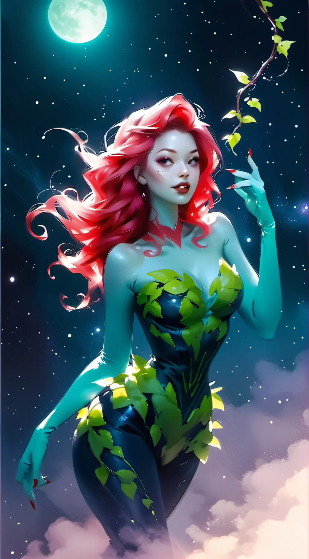 ai character: Poison ivy background