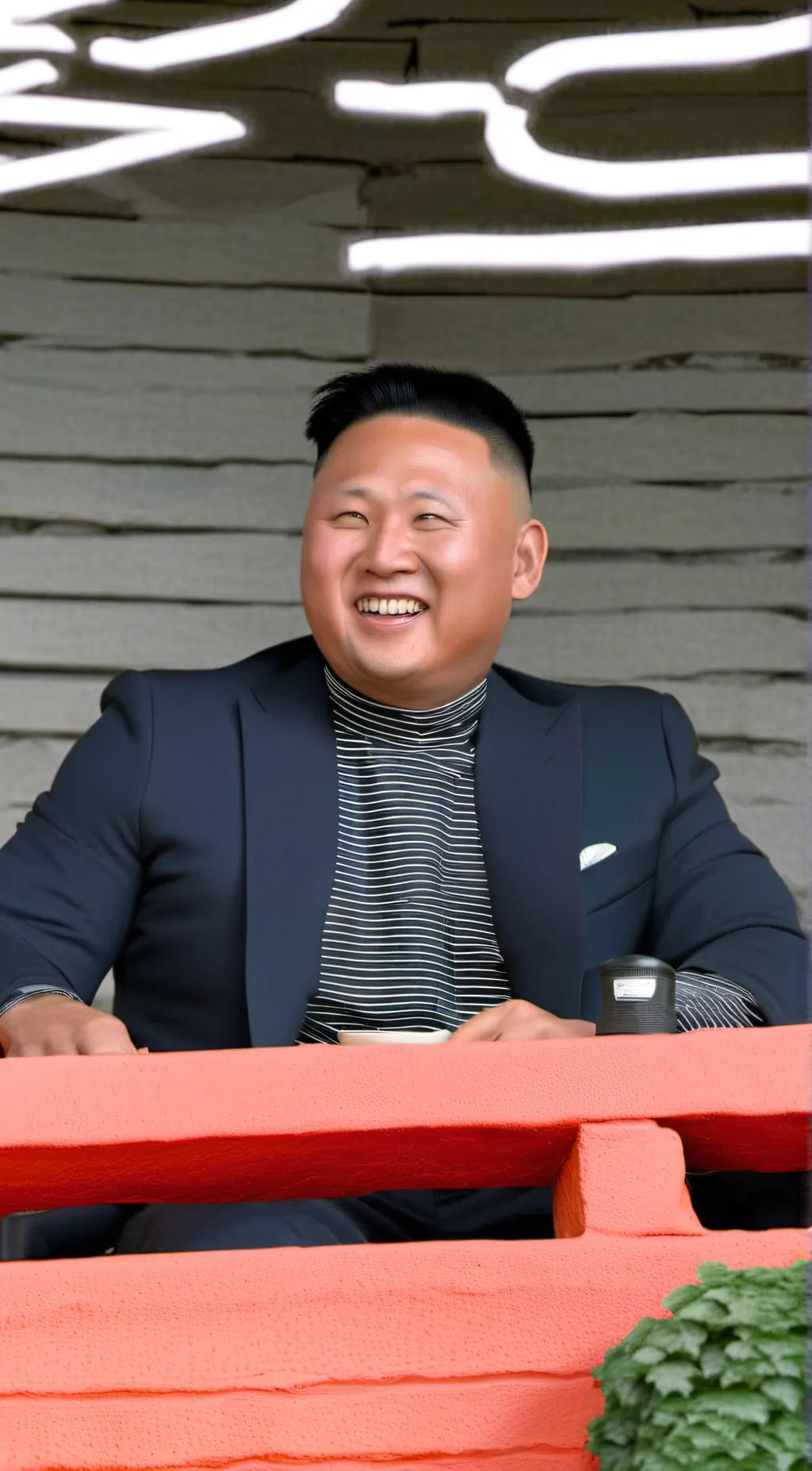 ai character: Kin Jong Un background