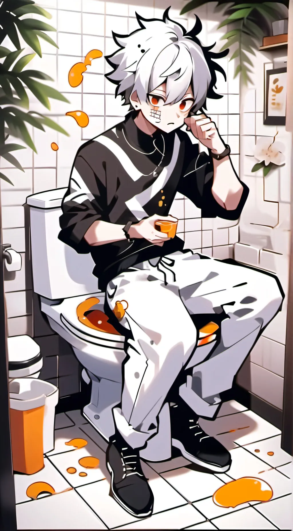 ai character: Michael  background