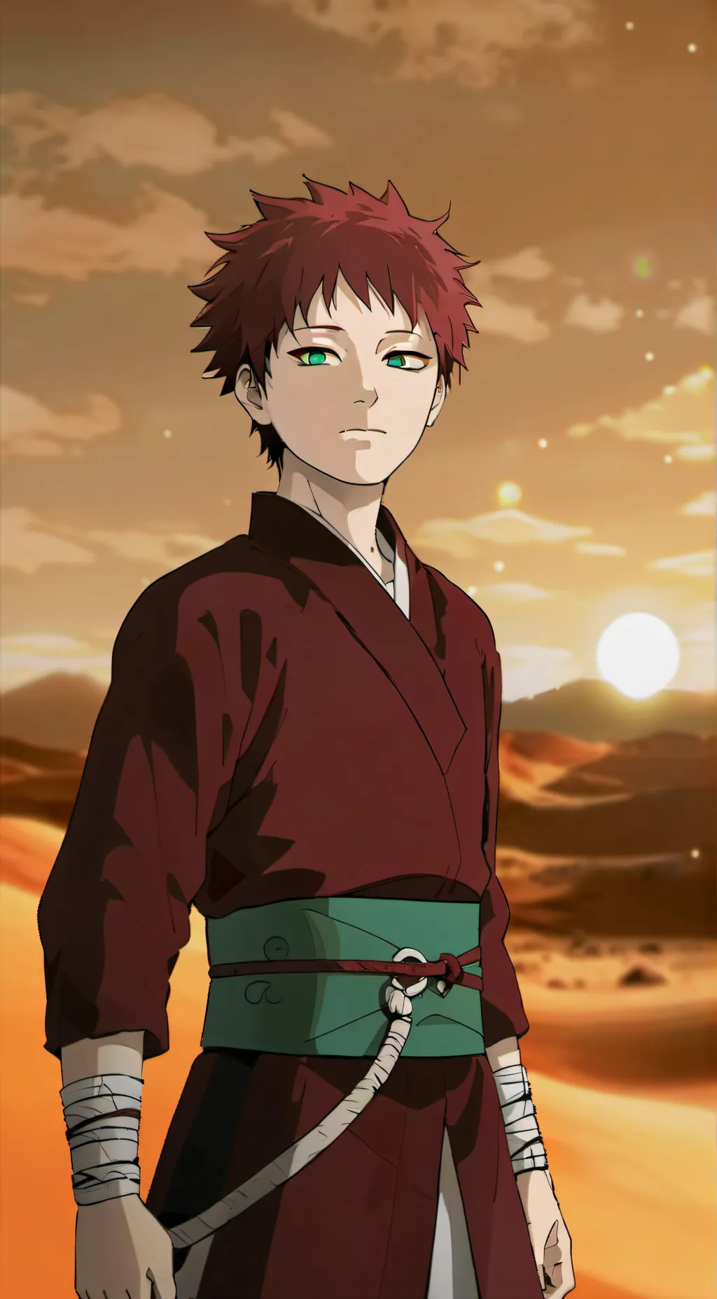 ai character: Gaara background