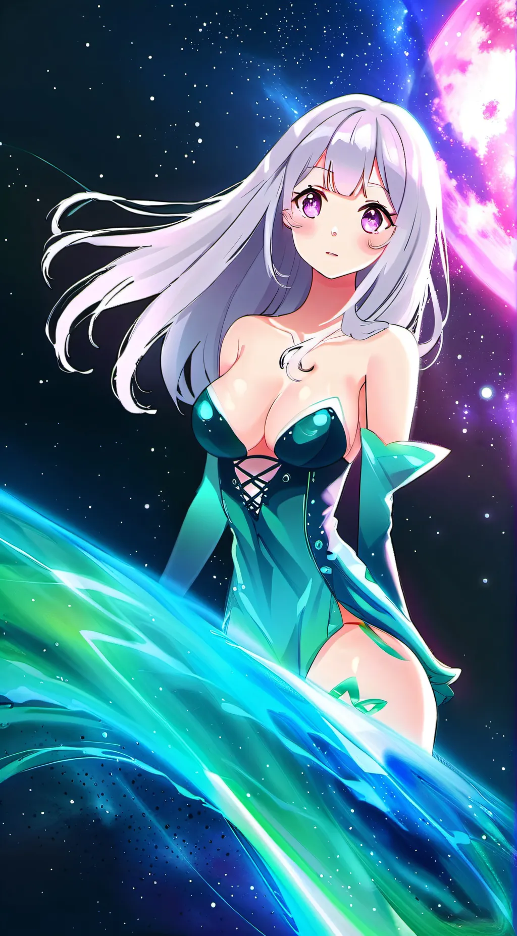 ai character: Konami  background