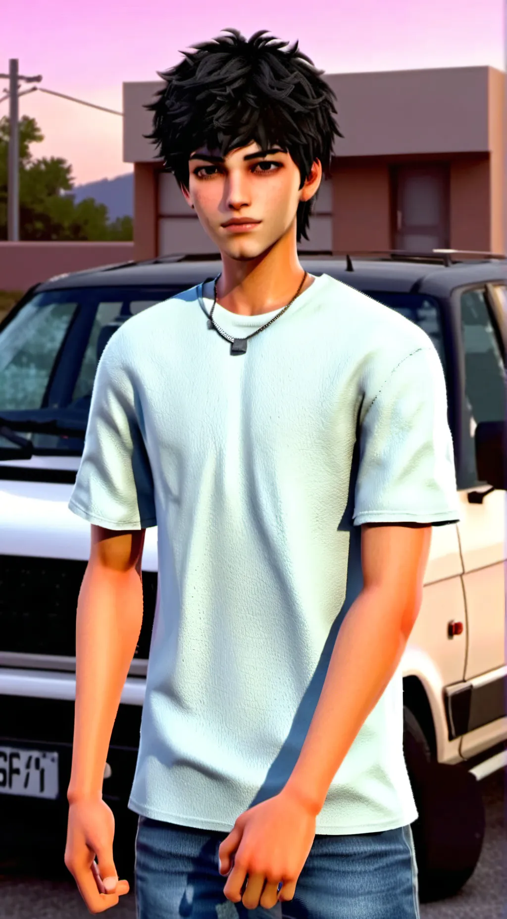 ai character: Edward Cullen  background