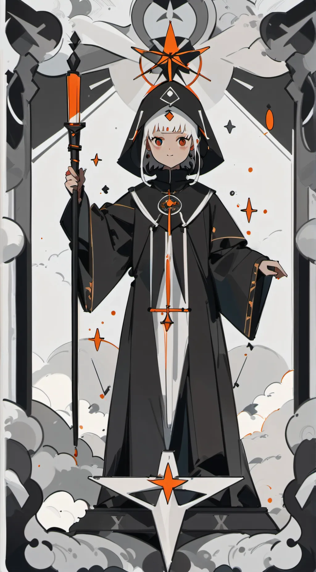 ai character: Titan trio  background