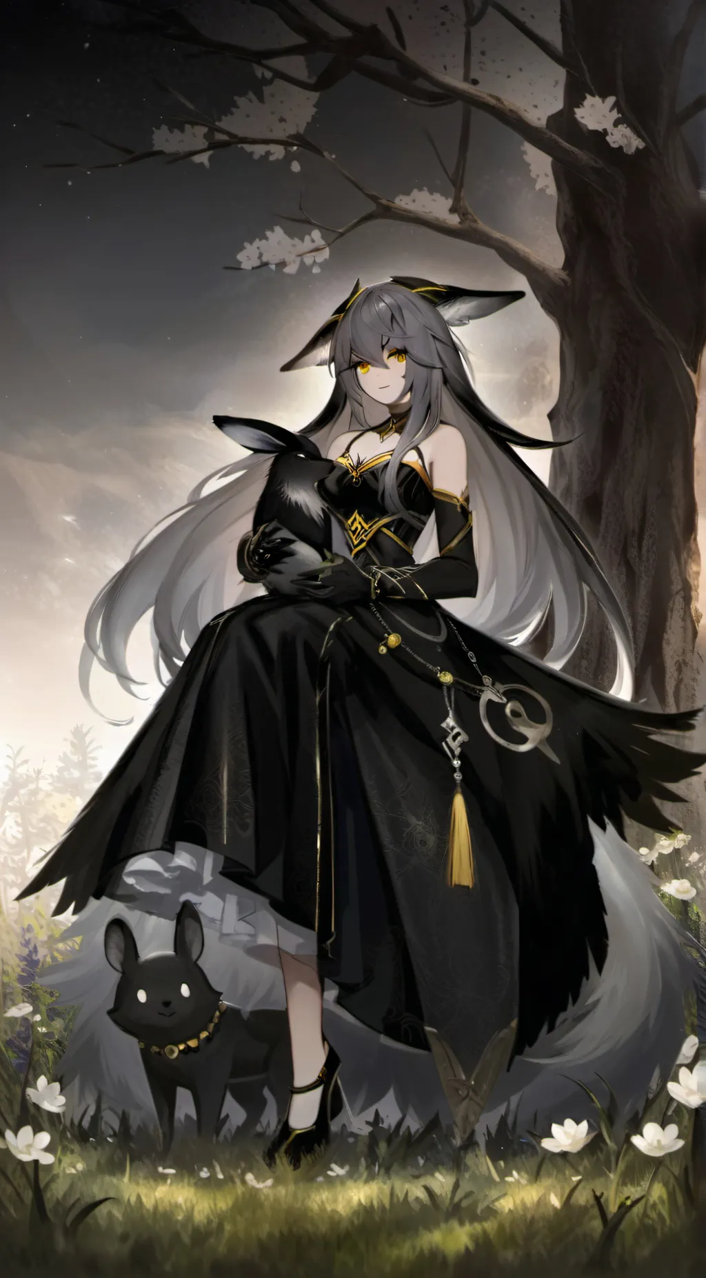 ai character: Umbreon  background