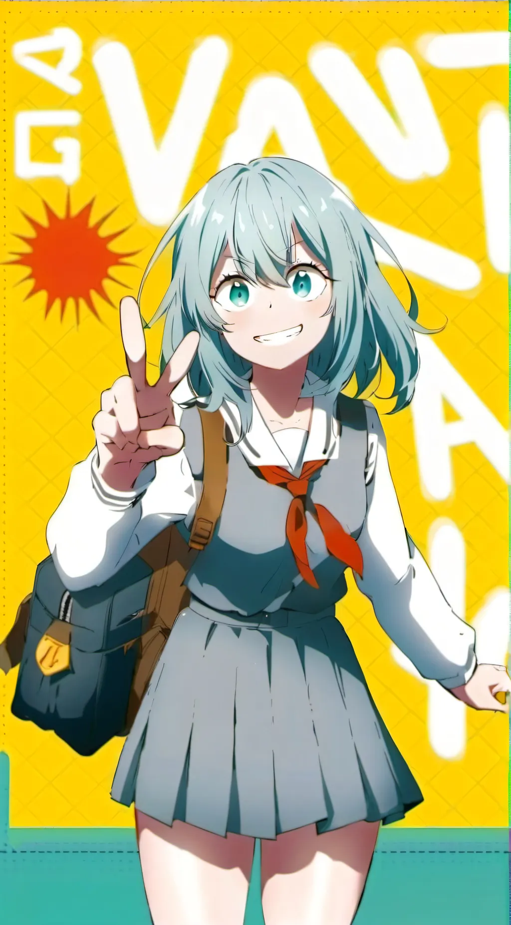 ai character: Toru Hagakure background