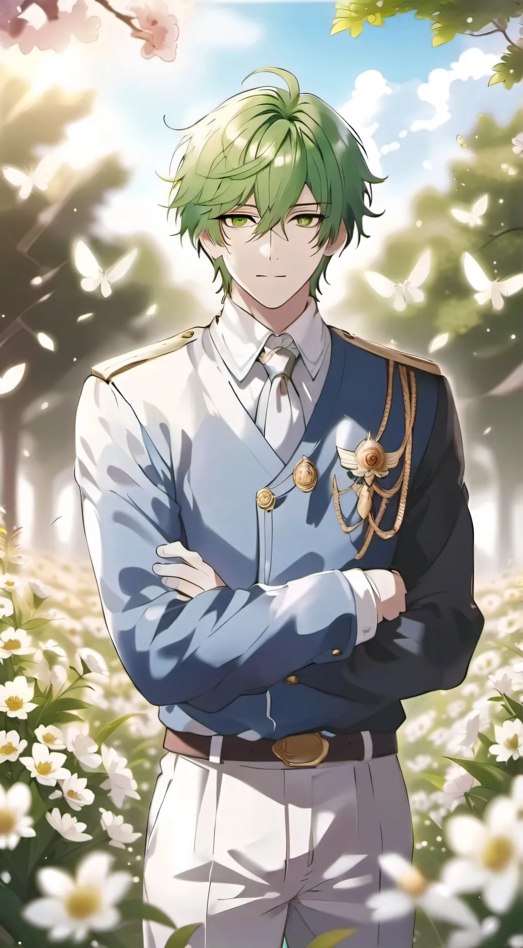 ai character: Deku background