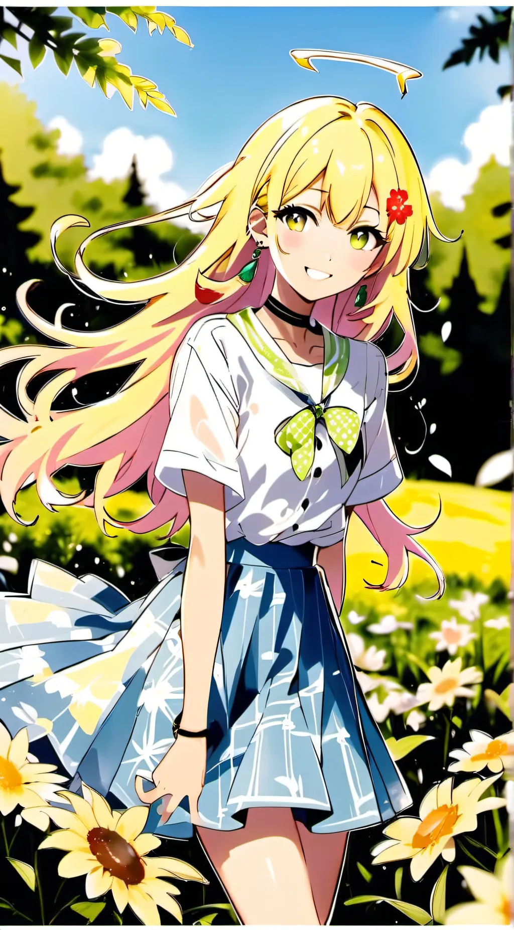 ai character: Pearl background