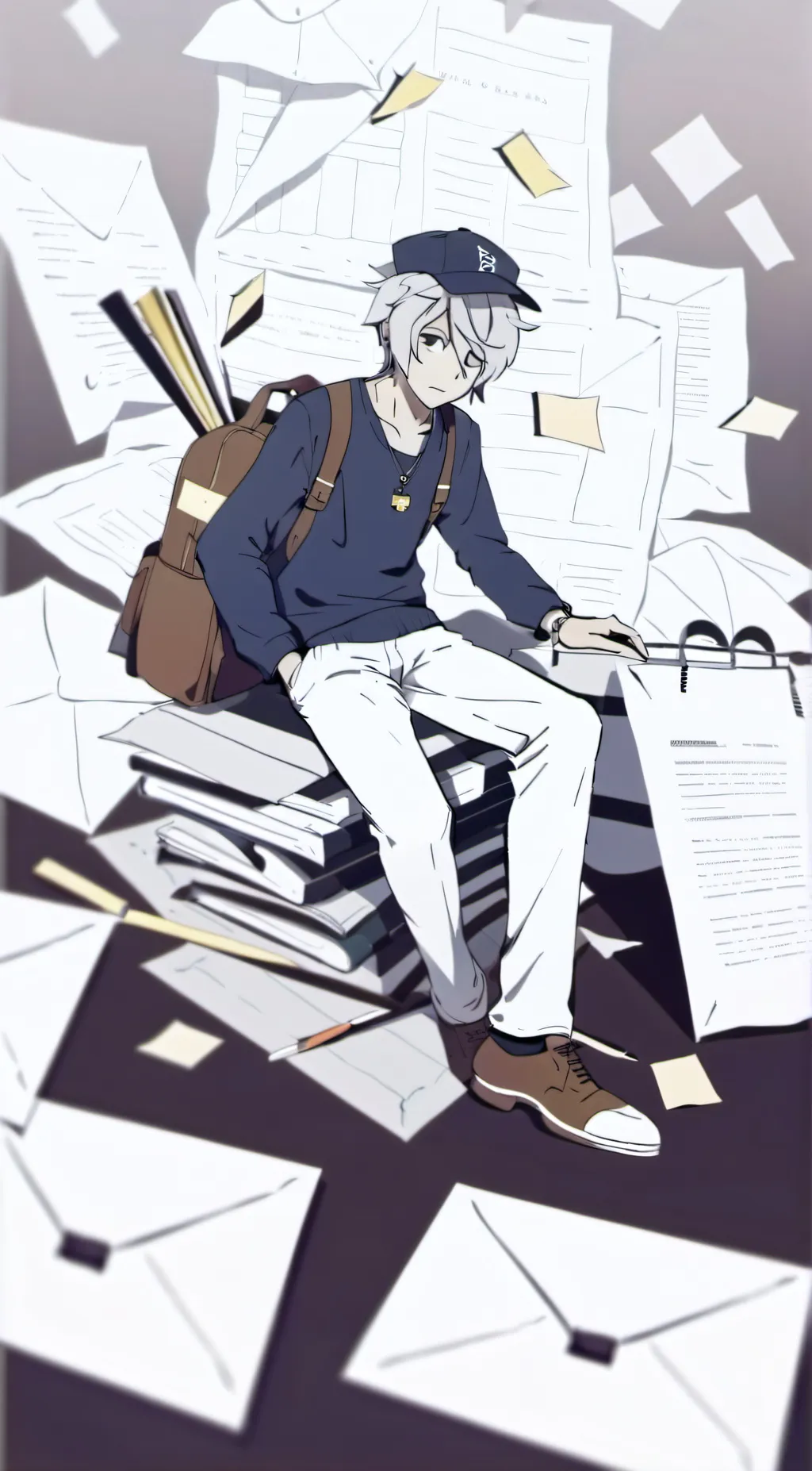 ai character: Zip background