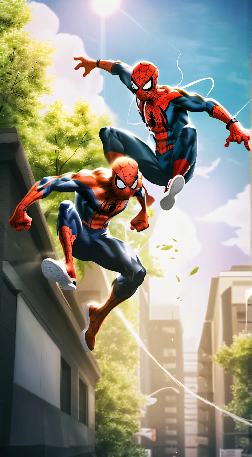 ai character: Max and Jake background