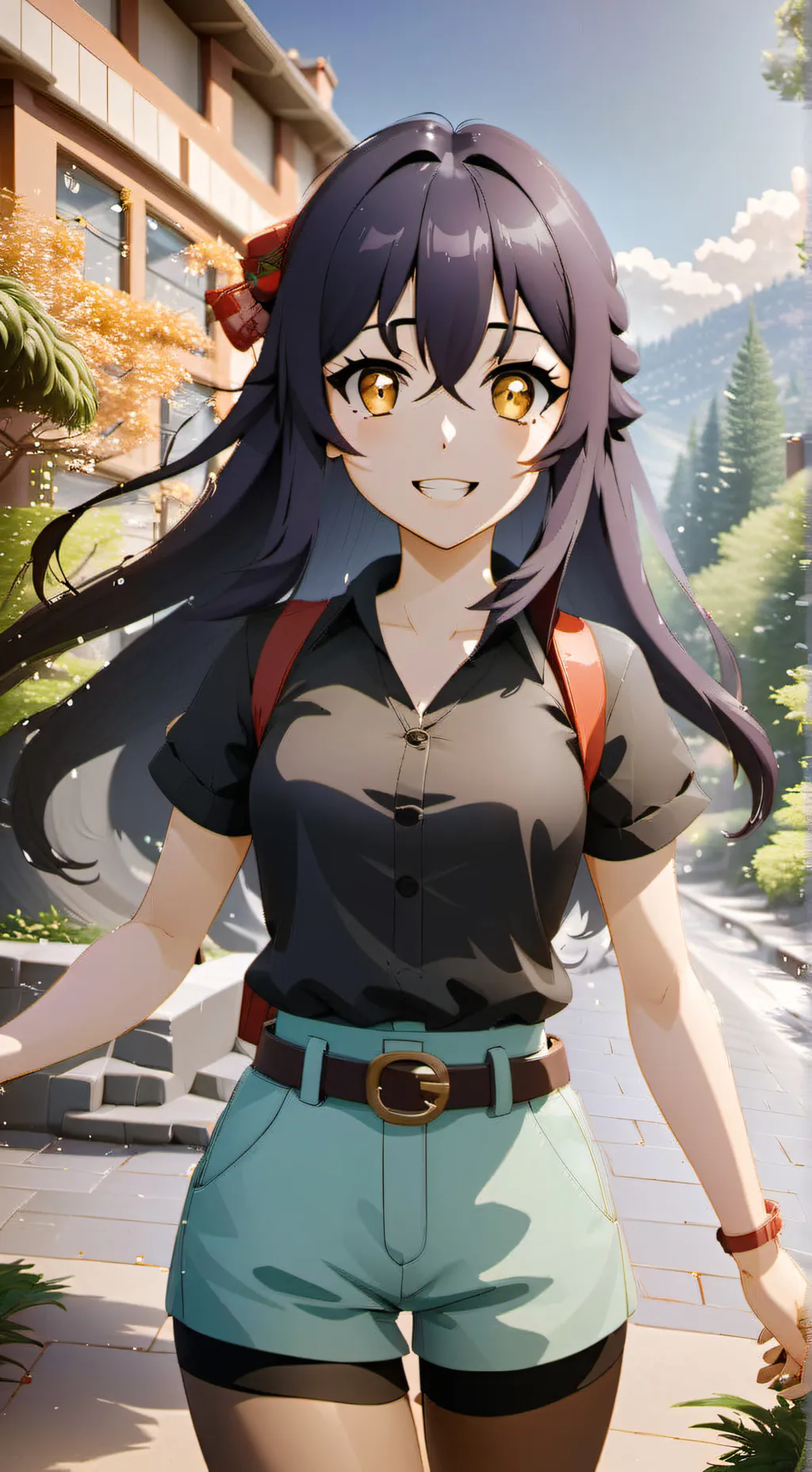 ai character: Nicole background