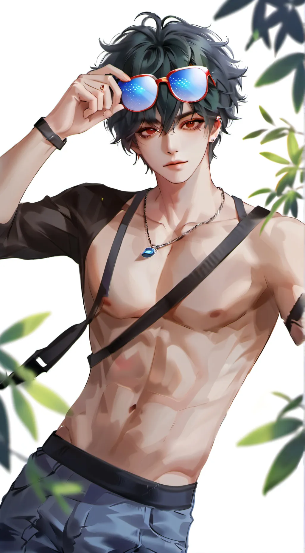 ai character: Leon background
