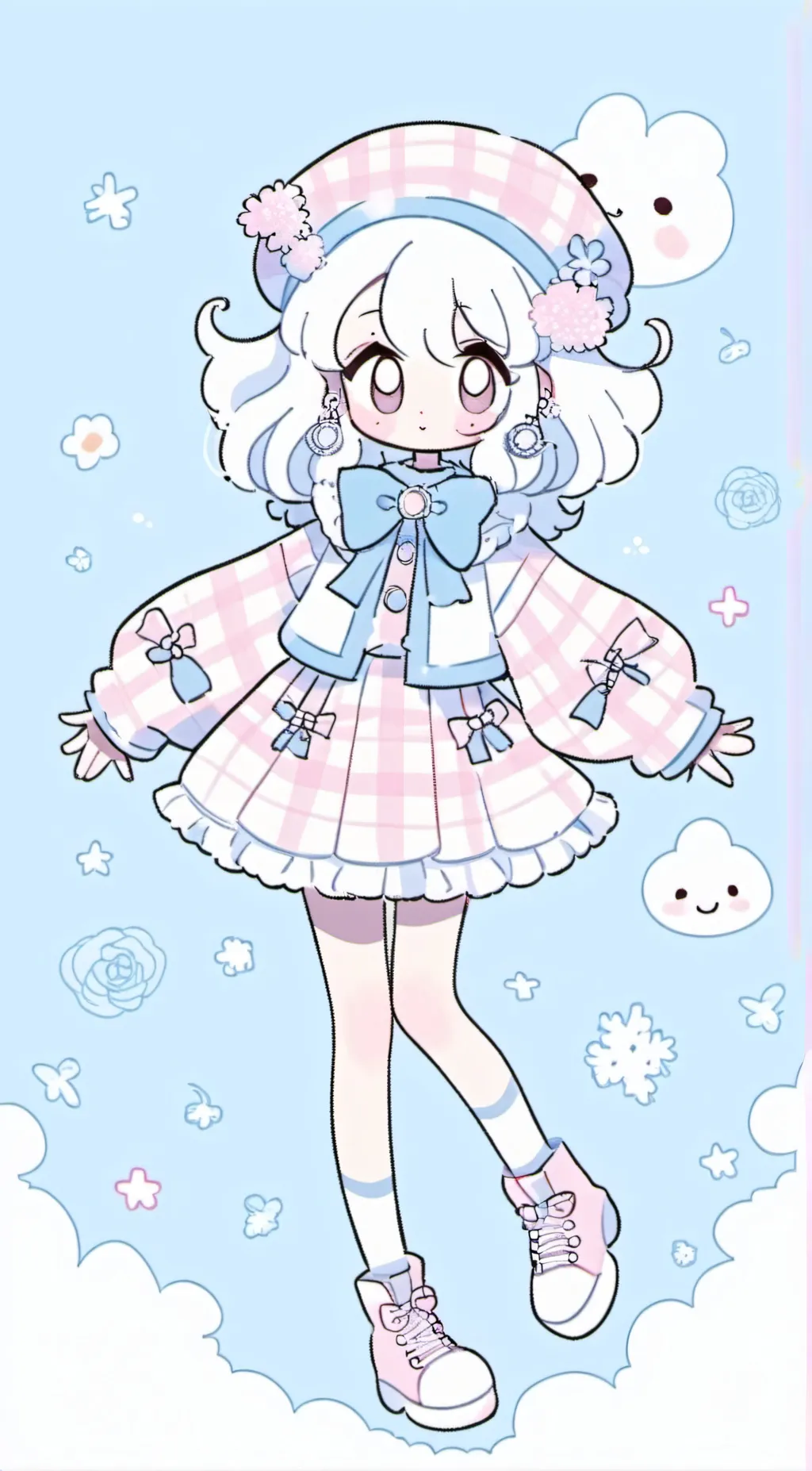 ai character: bubble  background