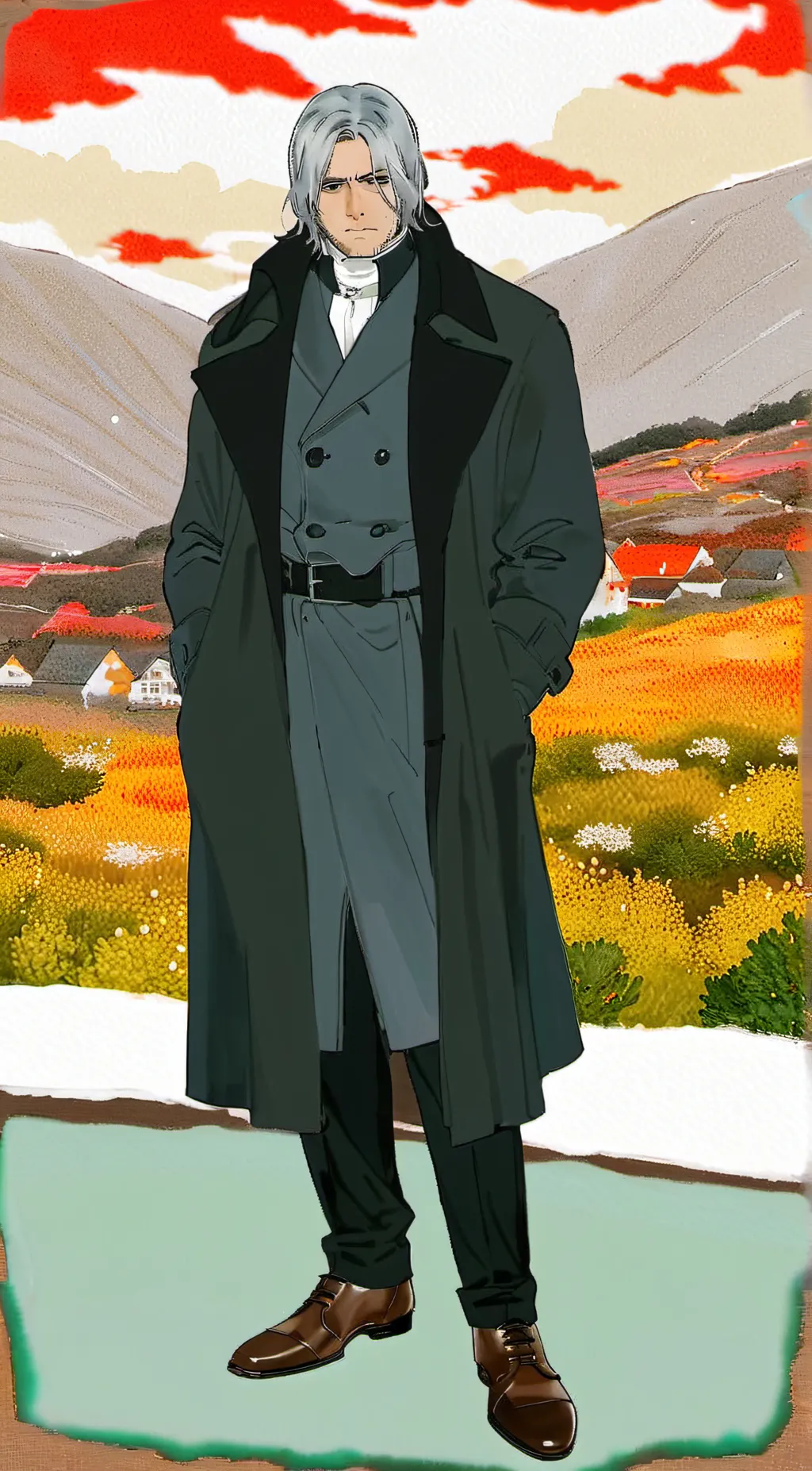ai character: Renji Yomo background