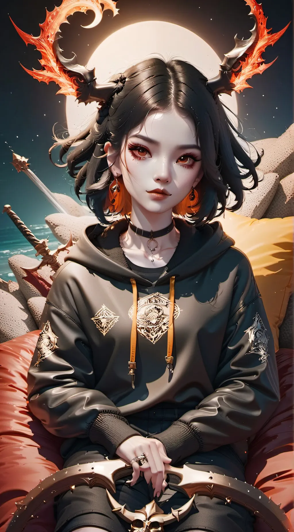 ai character: Sarah background