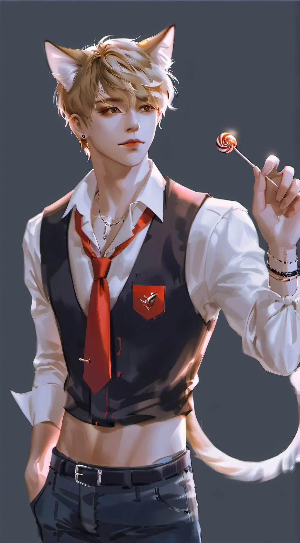 ai character: •Allon• background