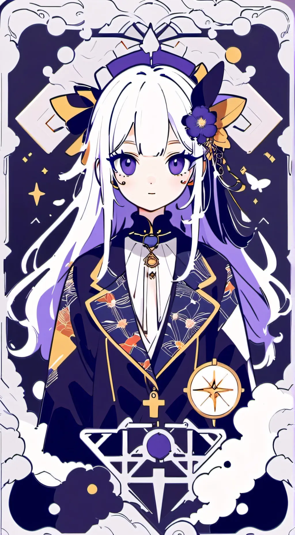 ai character: AI Girl background