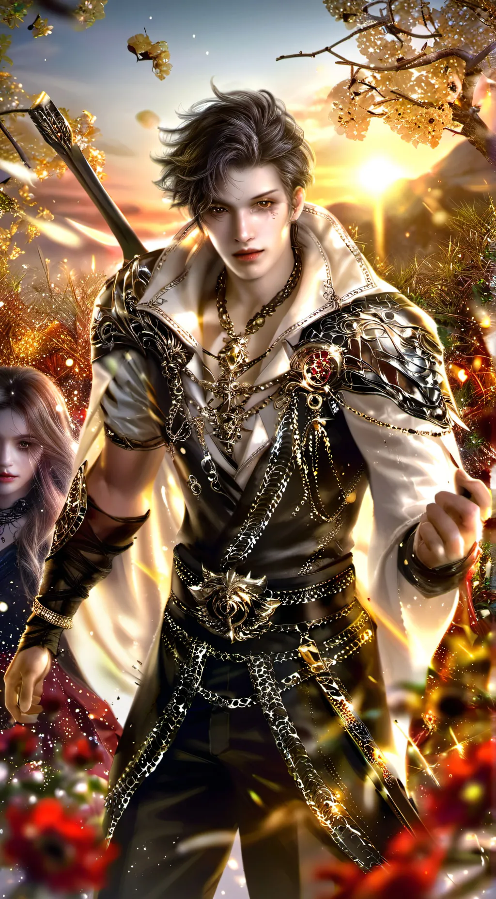 ai character: amor background