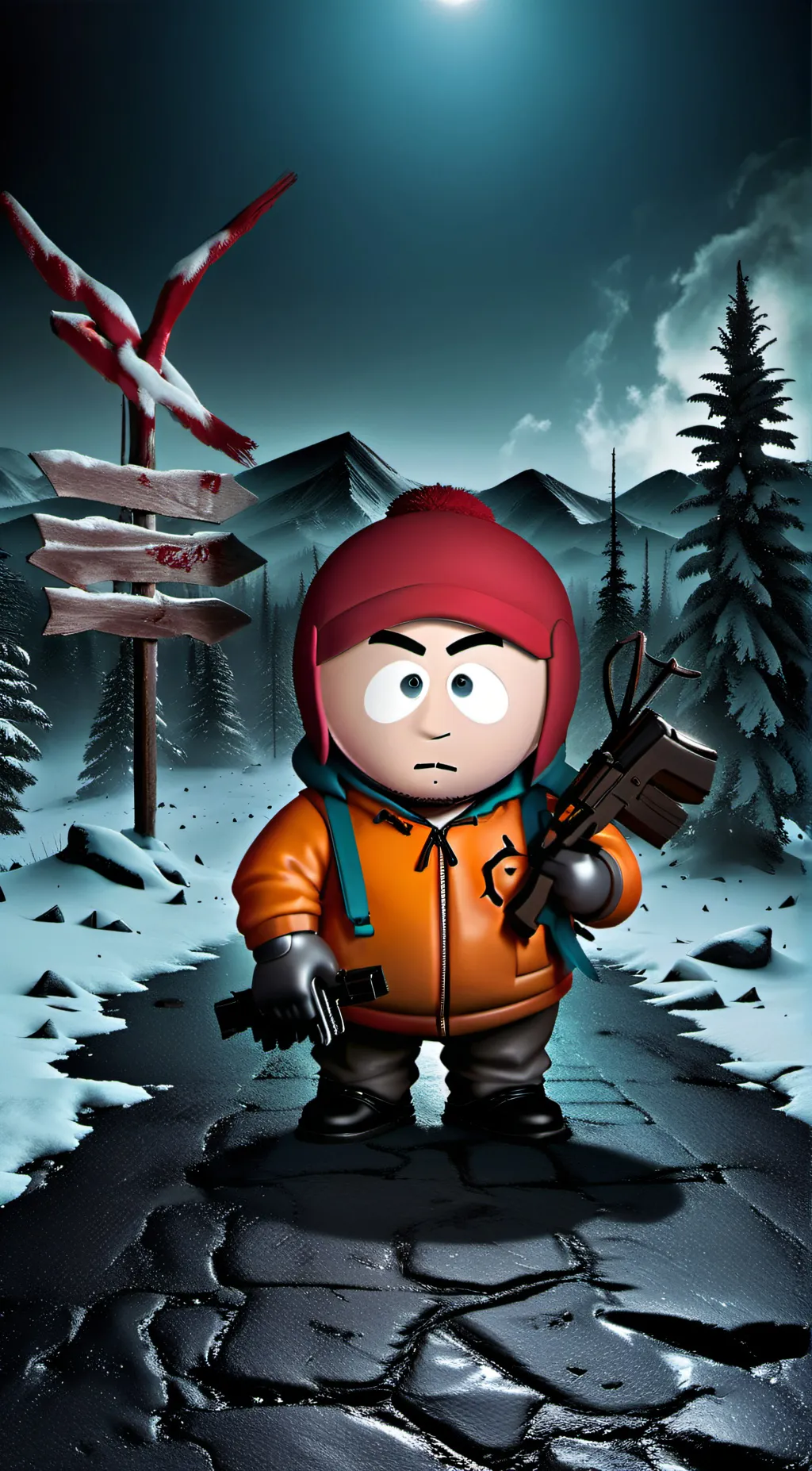 ai character: south park background