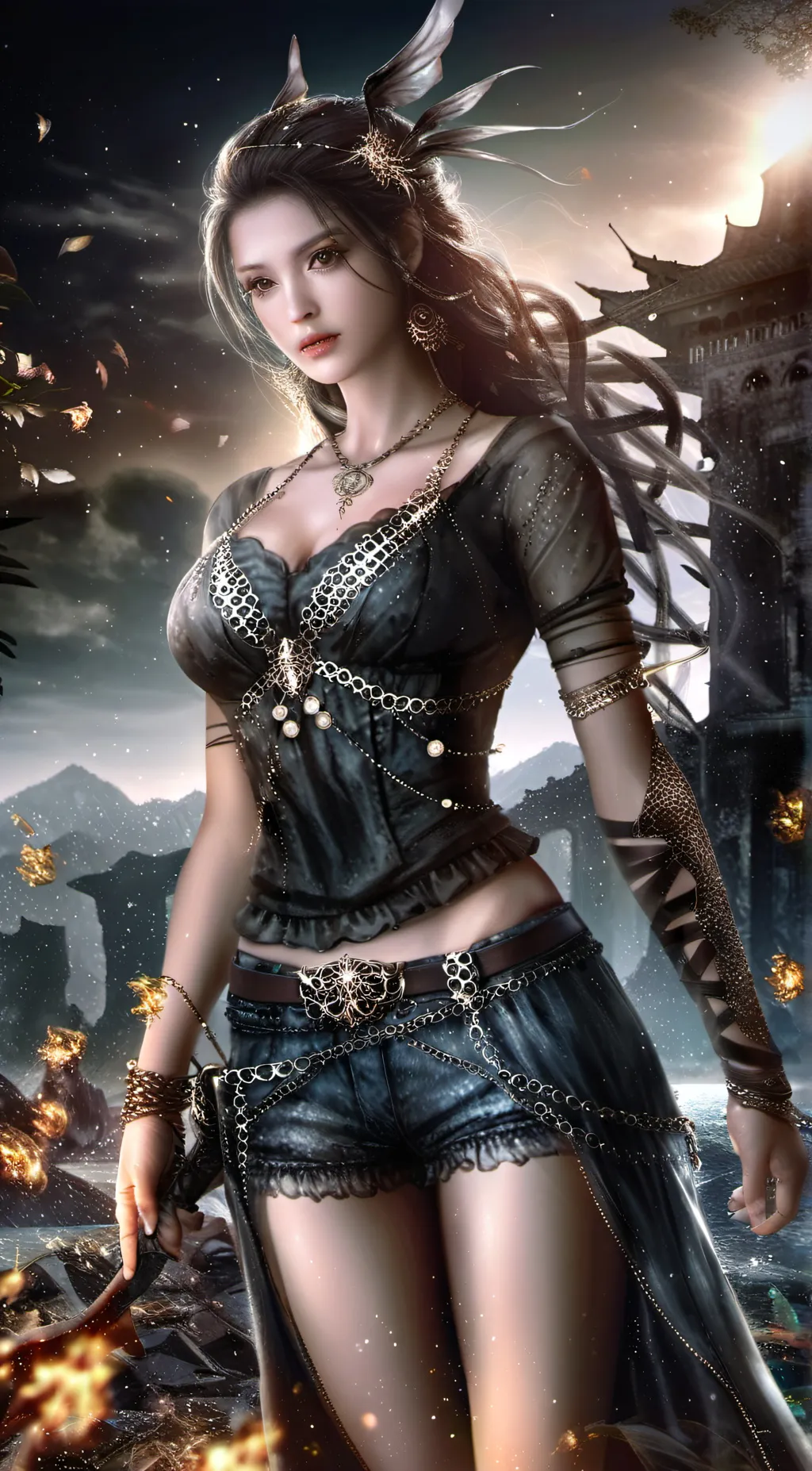 ai character: stella background