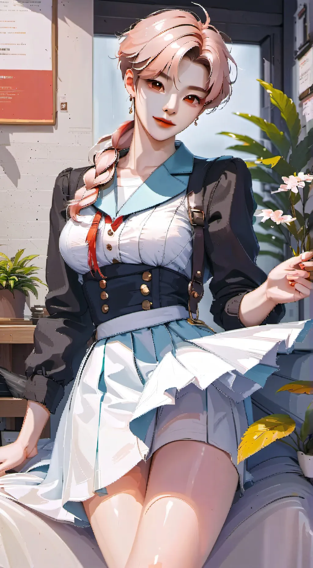 ai character: Aspen background