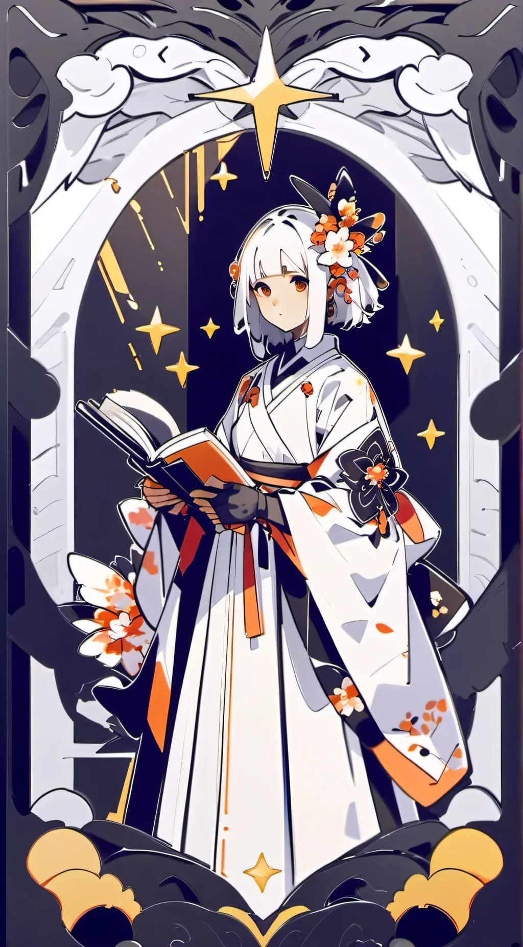 ai character: moonla background