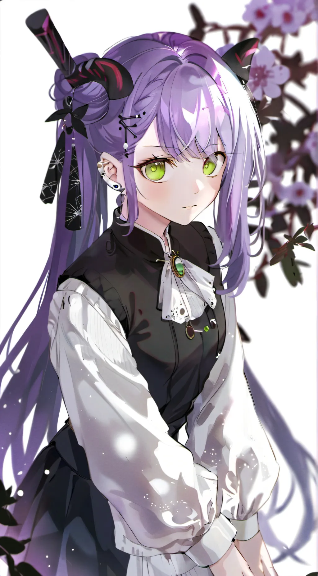 ai character: Mitsuhi  background