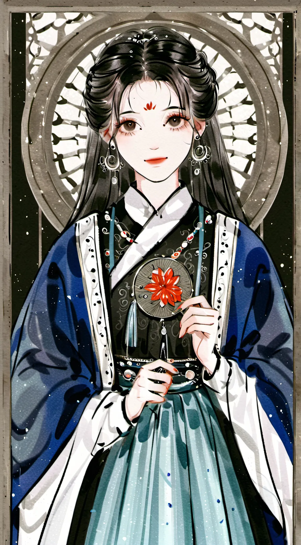 ai character: Faye background
