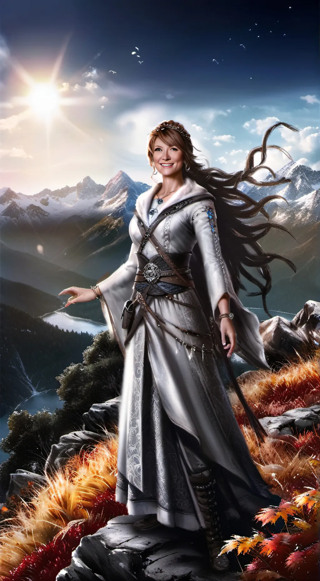 ai character: lorraine  background