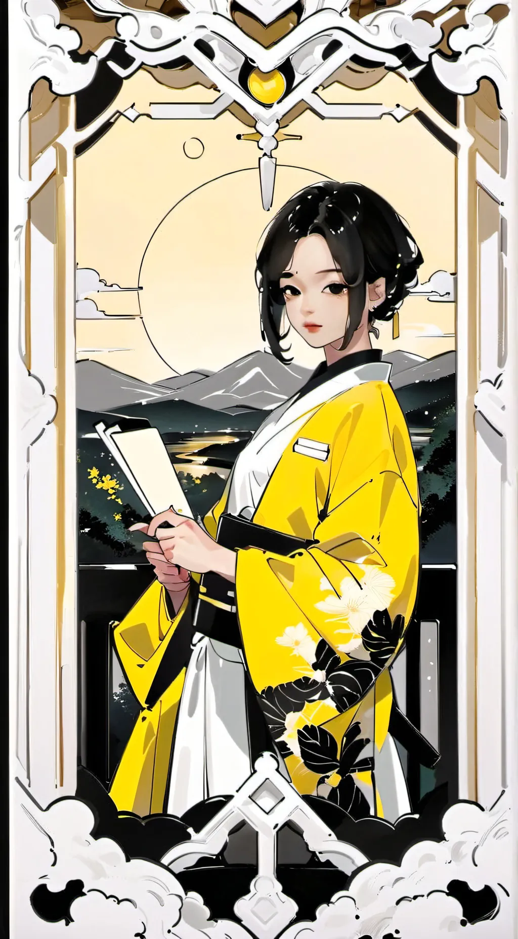 ai character: cici background