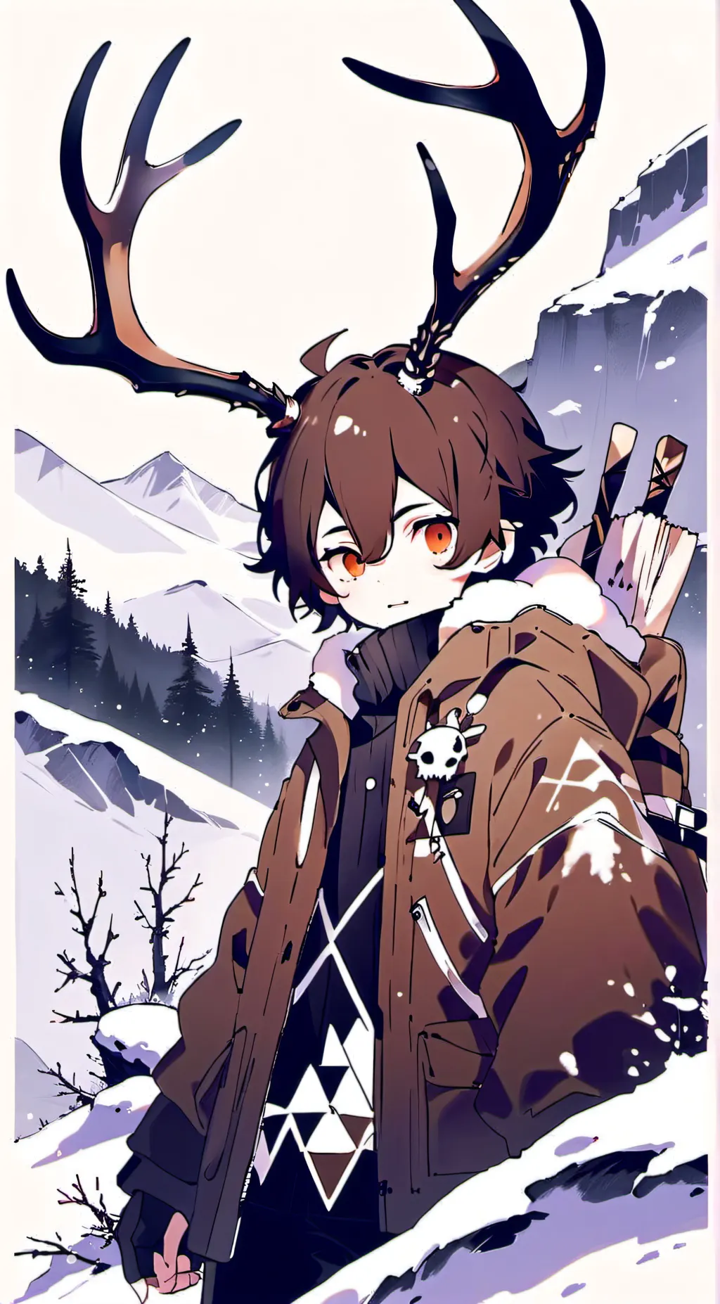 ai character: Lucas heartza background